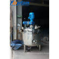 stainless steel steam heating mixing tank with speed control